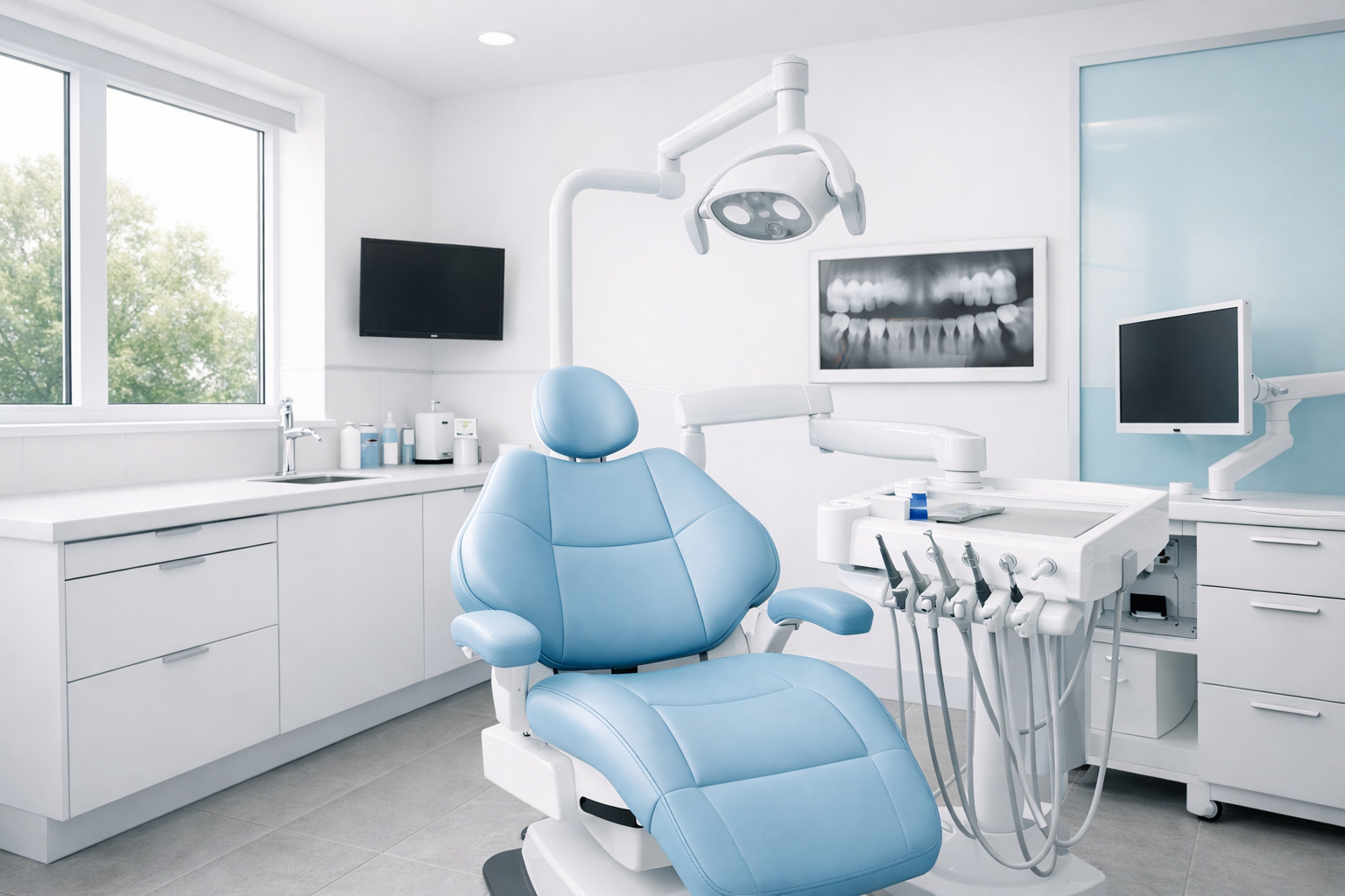 Consultório moderno do Dr. Jabur Elias